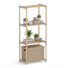 Load image into Gallery viewer, Tangkula 4/5-Tier Solid Wood Bookshelf for Home Office