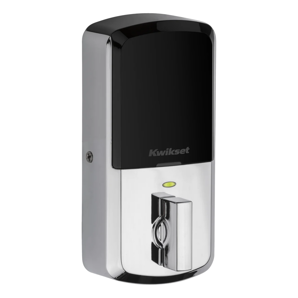 Kwikset Halo Touchscreen Wi - Fi Smart Deadbolt Hardware Lock with Smartkey Satin Nickel