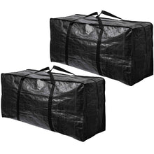 Load image into Gallery viewer, BAG-THAT! 2 Pack XXL Moving Bags, Jumbo Extra Large Heavy Duty Stronger Handles Wrap Around Storage Bags Moving Totes Storage Totes Zippered