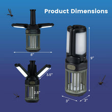 Load image into Gallery viewer, Tangkula 3-Petal Foldable Bug Zapper Adjustable Lighting Modes Type-C Rechargeable
