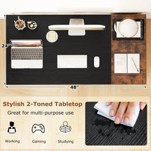 Load image into Gallery viewer, Tangkula 48" Writing Desk with Spacious Tabletop for Home Office
