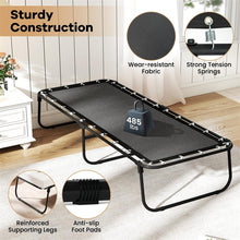 Load image into Gallery viewer, Cot Size Rollaway Guest Bed with Memory Foam Mattress, 75"x31" Portable Folding Bed with Heavy-Duty Metal Frame for Home Office Small Spaces