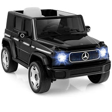 Load image into Gallery viewer, 12V 4WD Kids Ride On Car, Licensed Mercedes-Benz EQG Battery Powered Electric Vehicle with Remote Control &amp; Music