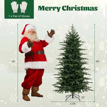 Load image into Gallery viewer, 6/7.5/9 FT Pre-lit Artificial Christmas Tree with 260/380/560 Multicolor Lights, 714/1162/1770 Branch Tips, 11 Lighting Modes, Remote &amp; Timer
