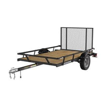 Load image into Gallery viewer, Karavan 5 ft. x 8 ft. Wood Floor Utility Trailer w Sliding Rail System