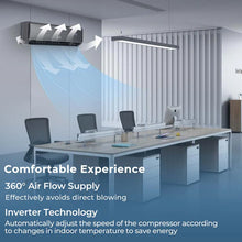 Load image into Gallery viewer, 22,000 BTU Wifi Enabled Mini Split Air Conditioner and Heater, 21 SEER2 208-230V Inverter Split AC Unit with Heat Pump
