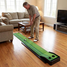 Load image into Gallery viewer, Tangkula Putting Green Indoor Golf Putting Mat 3 Putting Practice Balls Golf Training Aid for Home Office &amp; Outdoors