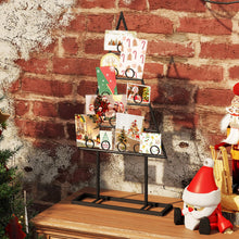 Load image into Gallery viewer, Tangkula 2 Pack Christmas Card Holder for Home Office Party Decoration