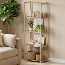 Load image into Gallery viewer, Tangkula 4/5-Tier Solid Wood Bookshelf for Home Office - 1 / 4-Tier