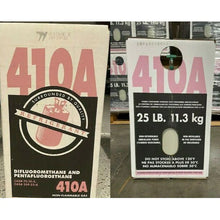 Load image into Gallery viewer, 25 lb R410A 410a refrigerant new factory sealed.