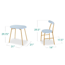 Load image into Gallery viewer, Best Choice Products 3 - Piece Modern Oval Dining Table Set, Small Kitchen Dinette W/ 2 Chairs - Black/Black