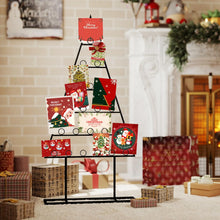 Load image into Gallery viewer, Tangkula 2 Pack Christmas Card Holder for Home Office Party Decoration