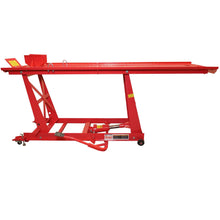 Load image into Gallery viewer, 1.000 lb Hydraulic Motorcycle Lift Table Extra Long Heavy Duty