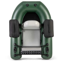 Load image into Gallery viewer, Inflatable Fishing Float Tube with 2 Large Storage Pockets, Angling Base, 20" Fish Ruler &amp; 4 Motor Buckles, 352LBS Capacity Belly Boat for Fly Fishing