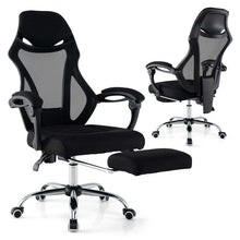 Load image into Gallery viewer, Mesh Office Chair Ergonomic Desk Chair with Footrest and Tilting Backrest, High Back Recliner Swivel Task Chair for Home Office