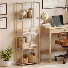 Load image into Gallery viewer, Tangkula 4/5-Tier Solid Wood Bookshelf for Home Office - 2 / 4-Tier