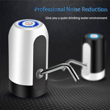Load image into Gallery viewer, D DATADAGO 5 Gallon Electric Drinking Portable Water Dispenser, Universal USB Charging Water Bottle Pump for 2-5 Gallon with 2 Silicone