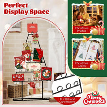 Load image into Gallery viewer, Tangkula 2 Pack Christmas Card Holder for Home Office Party Decoration