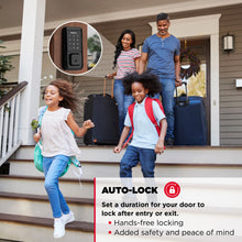 Load image into Gallery viewer, Kwikset Halo Touchscreen Wi - Fi Smart Deadbolt Hardware Lock with Smartkey Satin Nickel