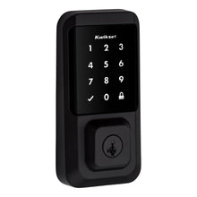 Load image into Gallery viewer, Kwikset Halo Touchscreen Wi - Fi Smart Deadbolt Hardware Lock with Smartkey Satin Nickel