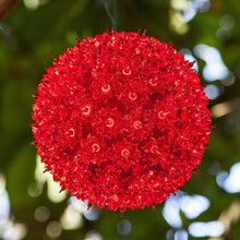 Load image into Gallery viewer, Wintergreen Lighting 6" Red Starlight Sphere, 50 Lights